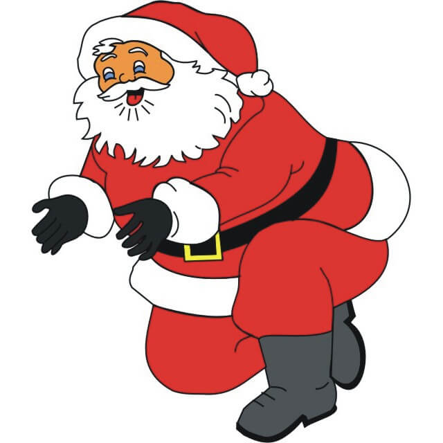 Santa Kneeling PatternsRus Seasonal Woodworking Patterns