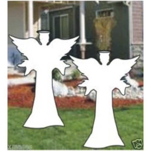 Angel Silhouette #3 about 5 feet high Christmas Woodworking  Pattern Yard Art by PATTERNSRUS