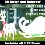 3D105-reindeer-and-sleigh
