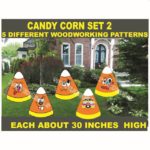 Halloween Funny Candy corn set 2