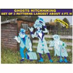 Ghost hitchhiking set of 3