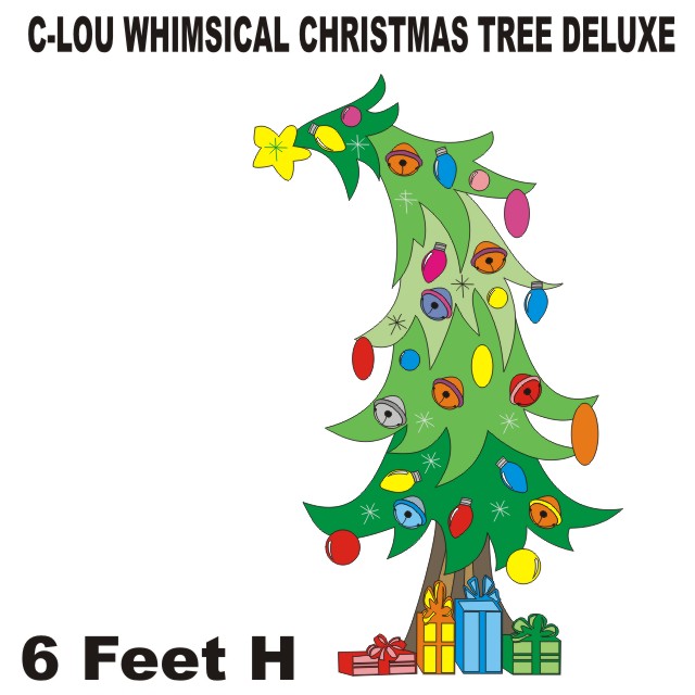 c lou whimsical christmas tree deluxe web