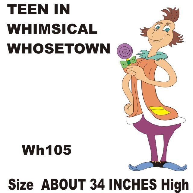 teen in whimsical whosetown web