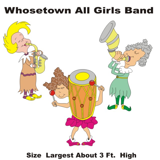 whosetown all girls band web
