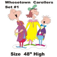 WHOSETOWN CAROLLERS SET 1