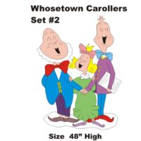 WHOSETOWN CAROLLERS SET 2