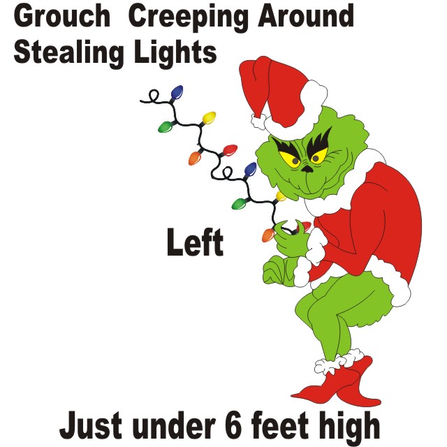 grouch creeping around stealing lights left web