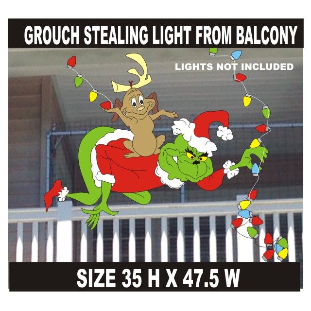 grouch stealing lights from balcony web